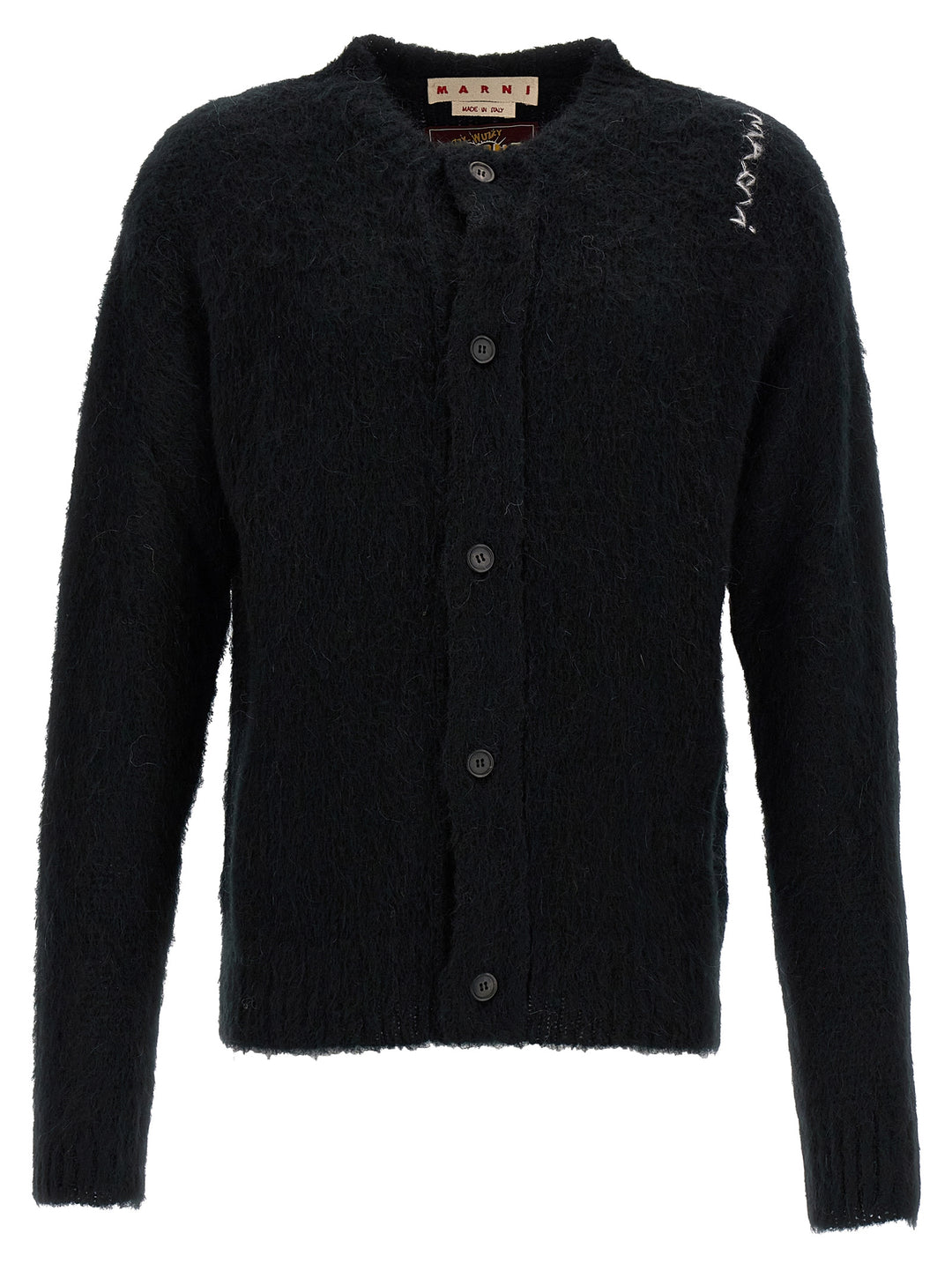 Fuzzy Wuzzy Sweater, Cardigans Black