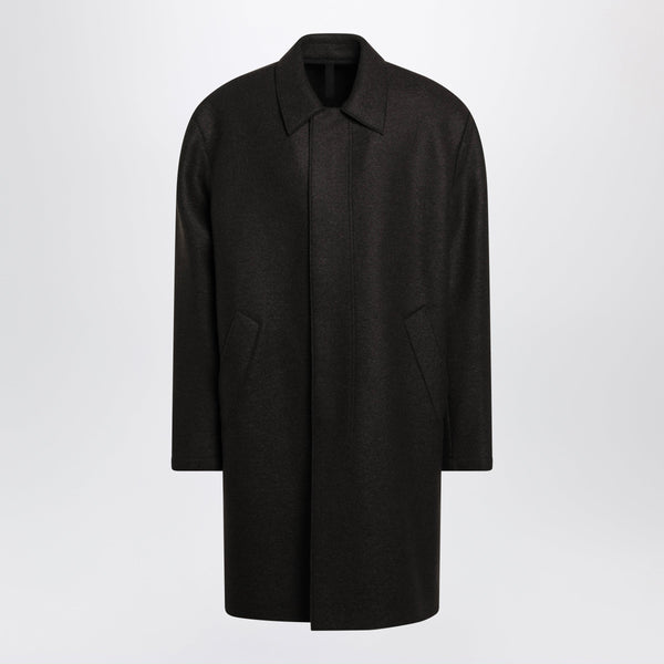 Dark Brown Wool Coat