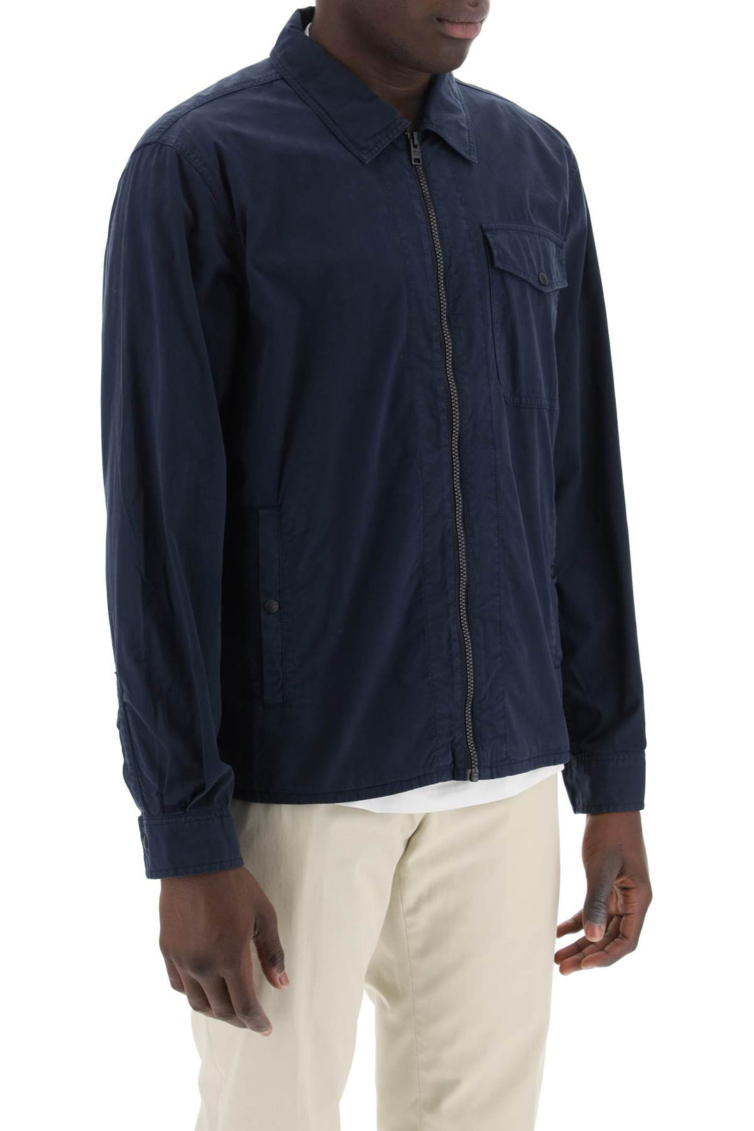 Overshirt In Cotone