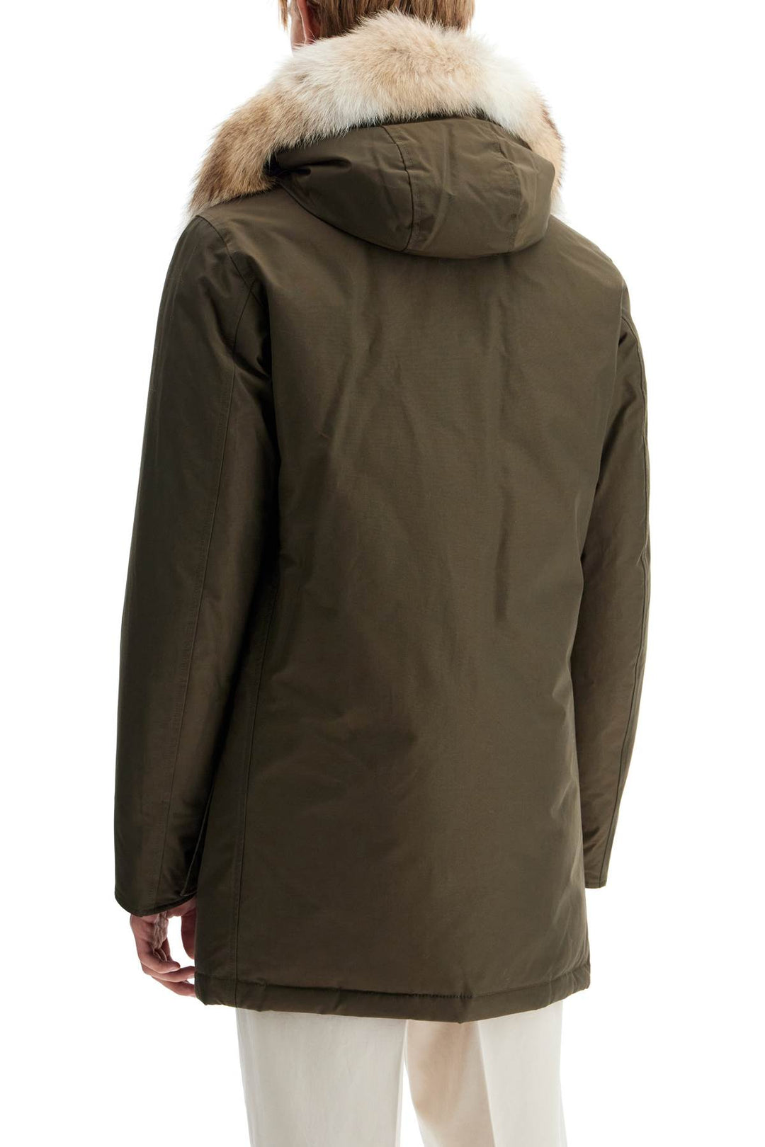 Parka Arctic In Ramar Cloth Con Pelliccia