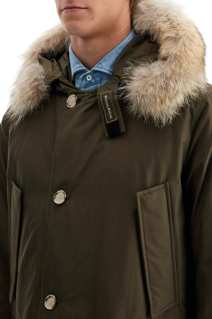 Parka Arctic In Ramar Cloth Con Pelliccia