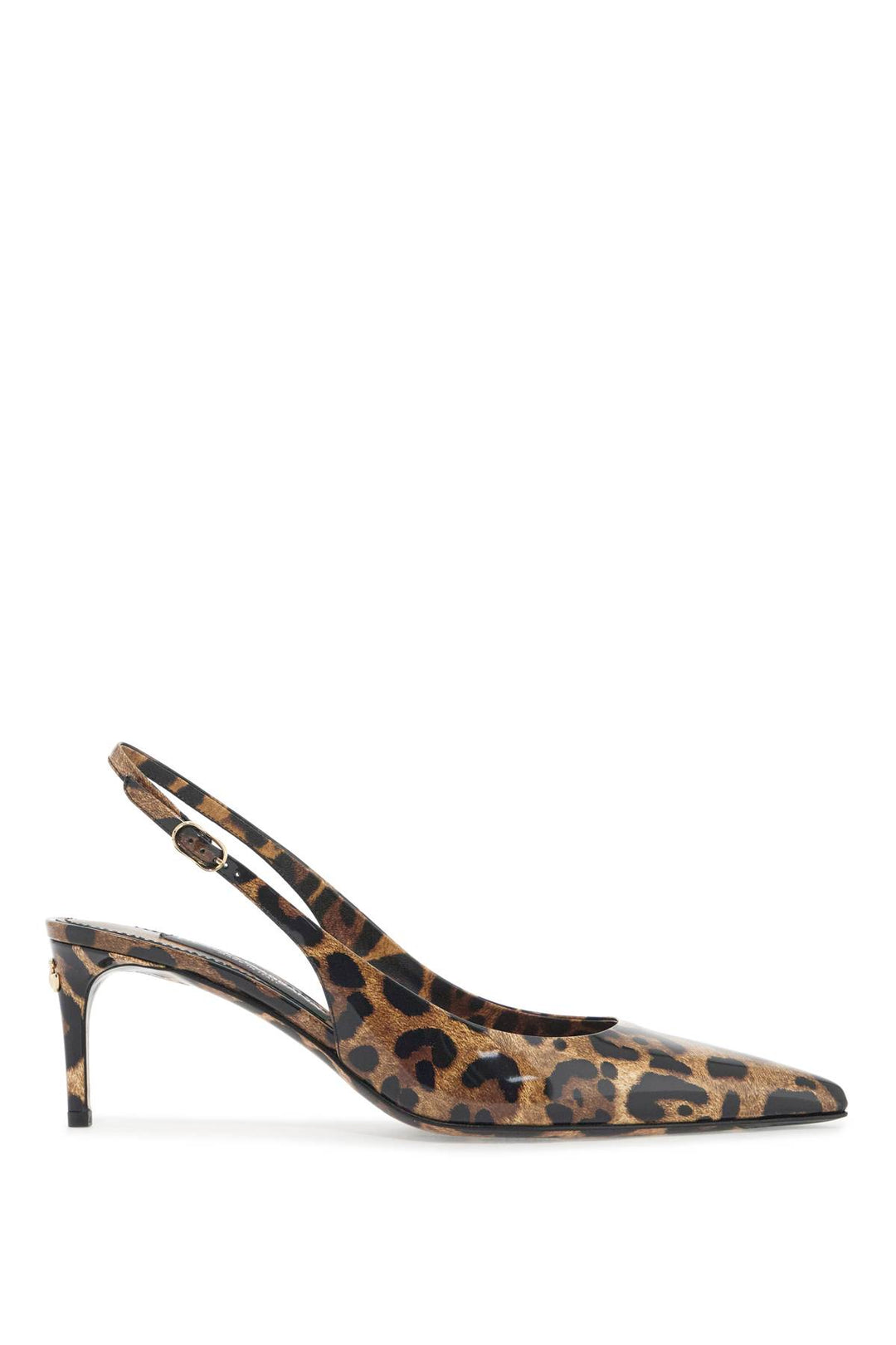 Décolleté Slingback Leopardate