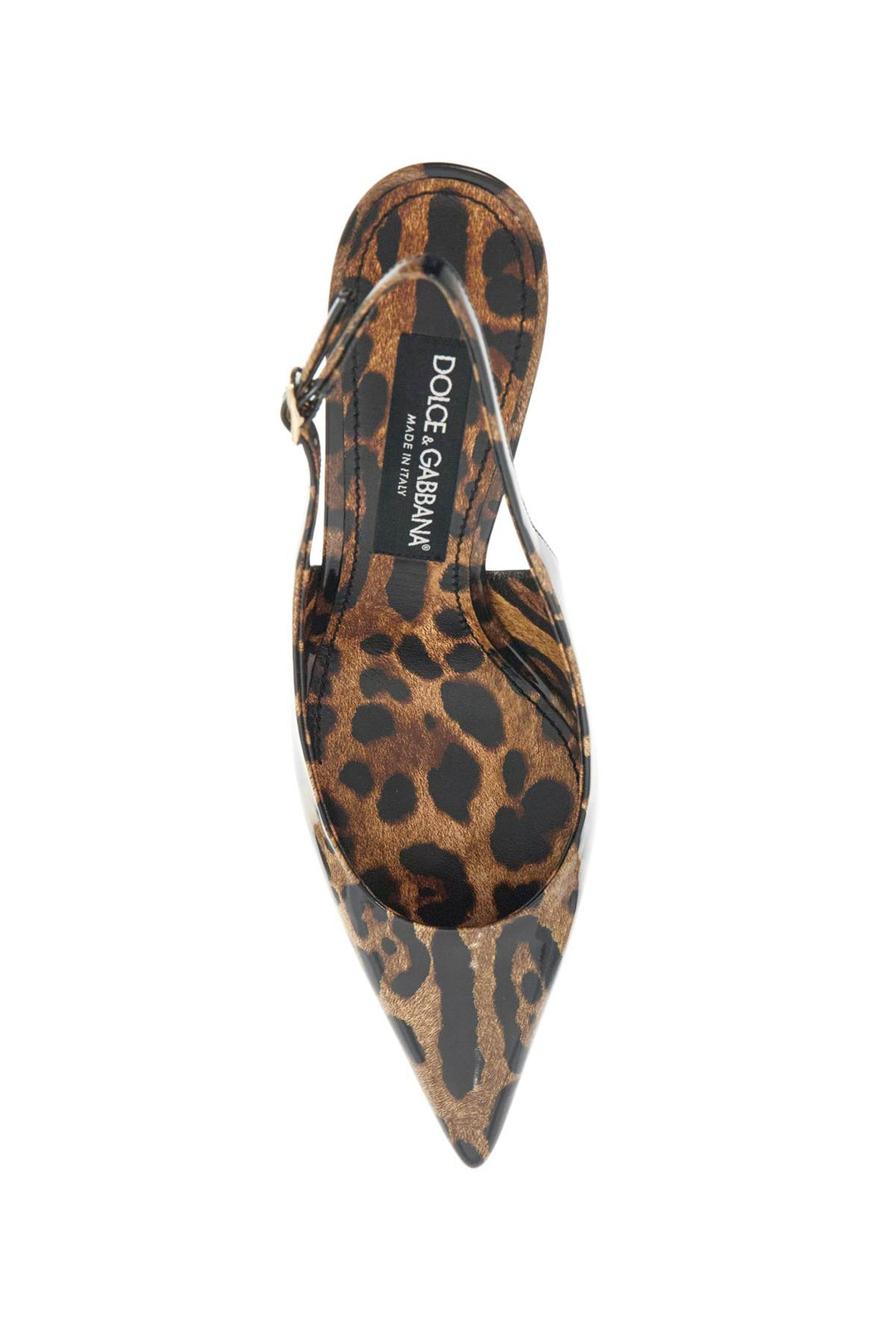 Décolleté Slingback Leopardate