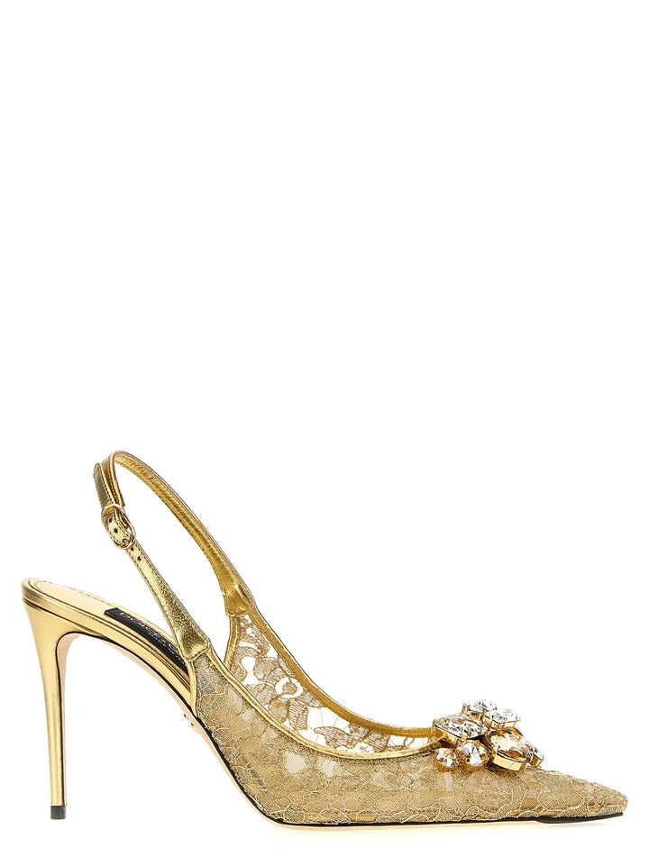 Taormina Pumps Gold