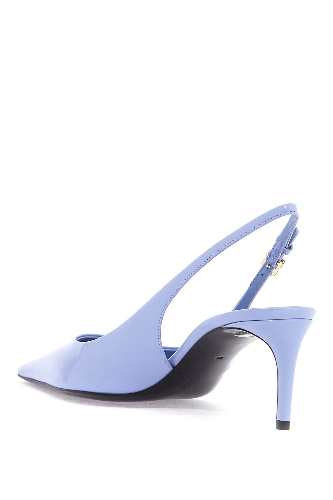 Décolleté Slingback In Pelle Lucida