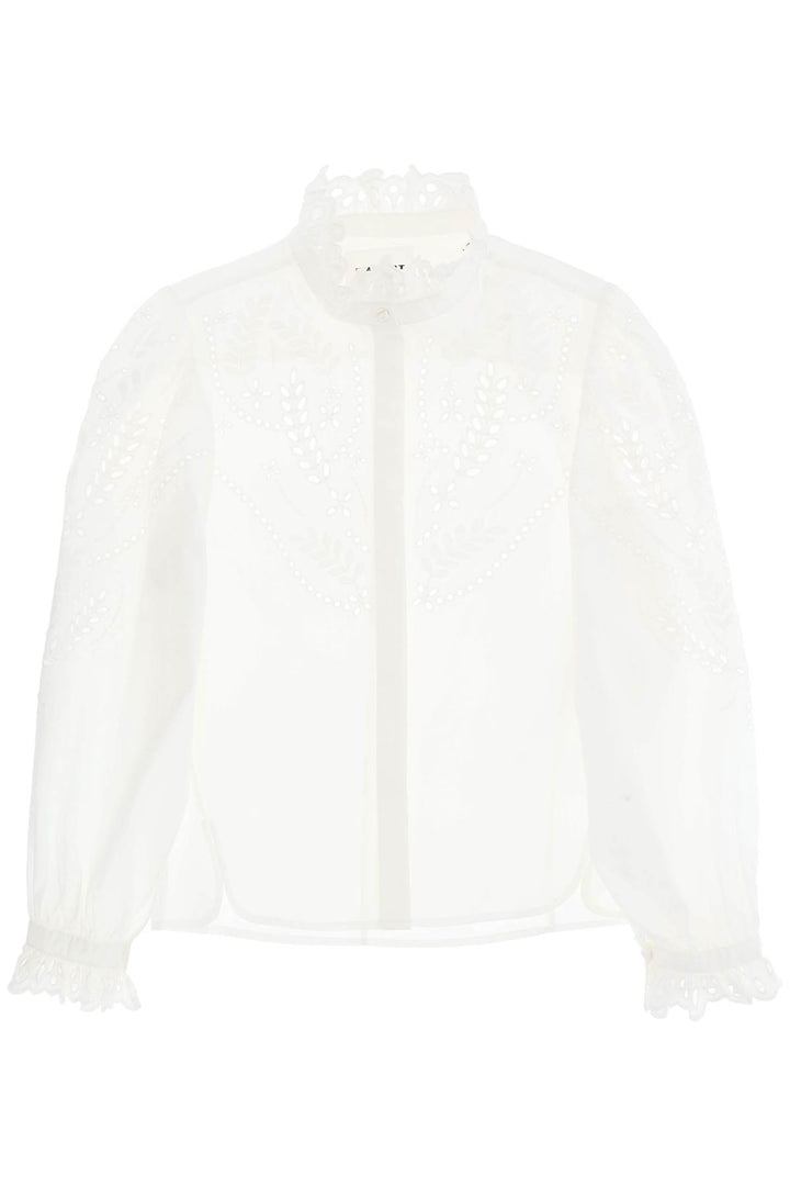 'Raissa' Broderie Anglaise Shirt