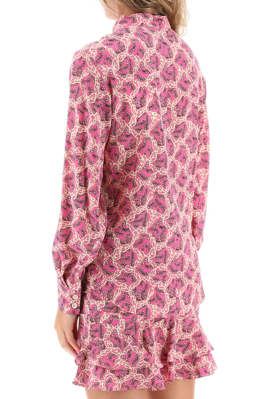 Ilda Silk Shirt With Paisley Print