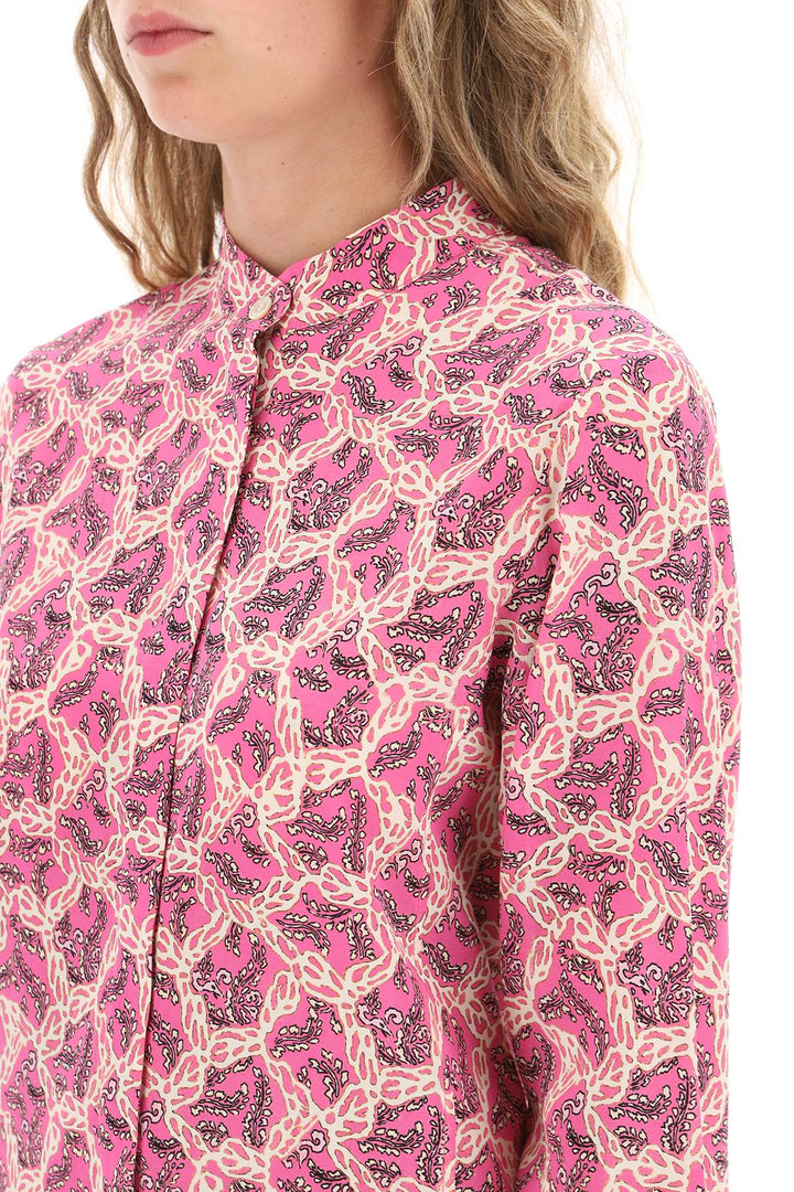 Ilda Silk Shirt With Paisley Print