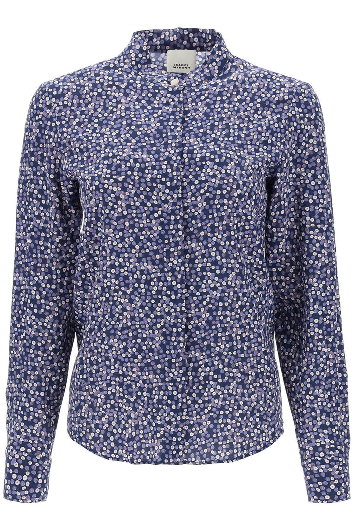 Ilda Silk Shirt With Floral Print