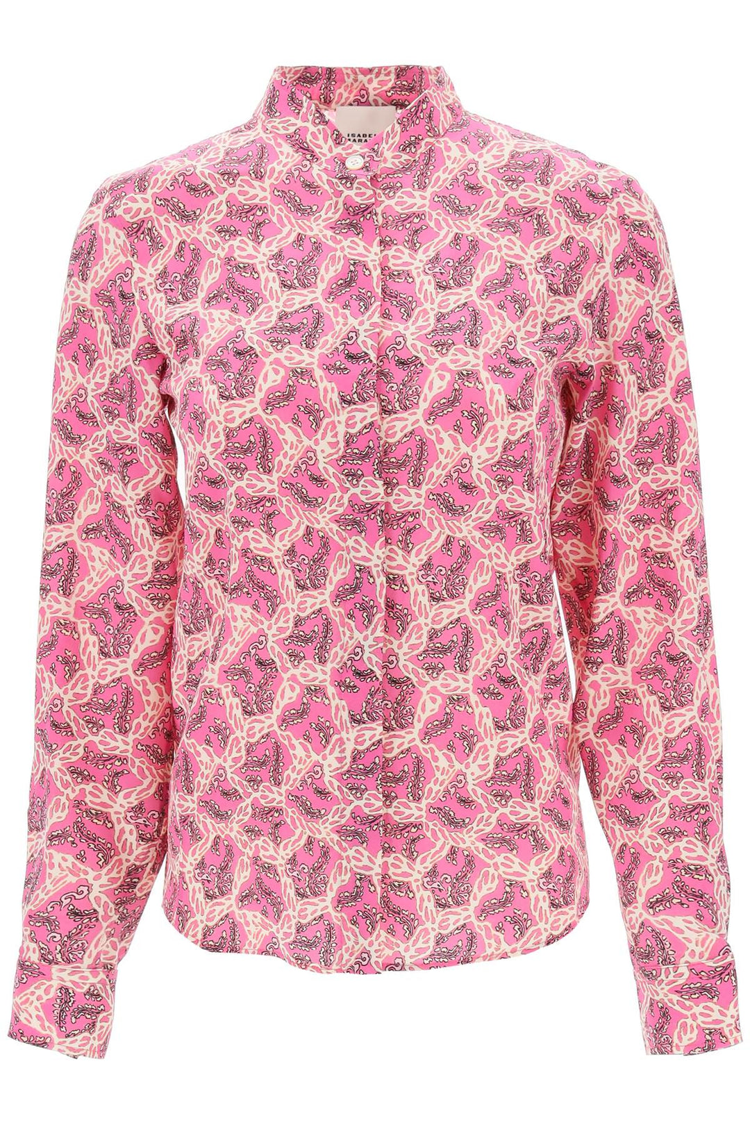 Ilda Silk Shirt With Paisley Print