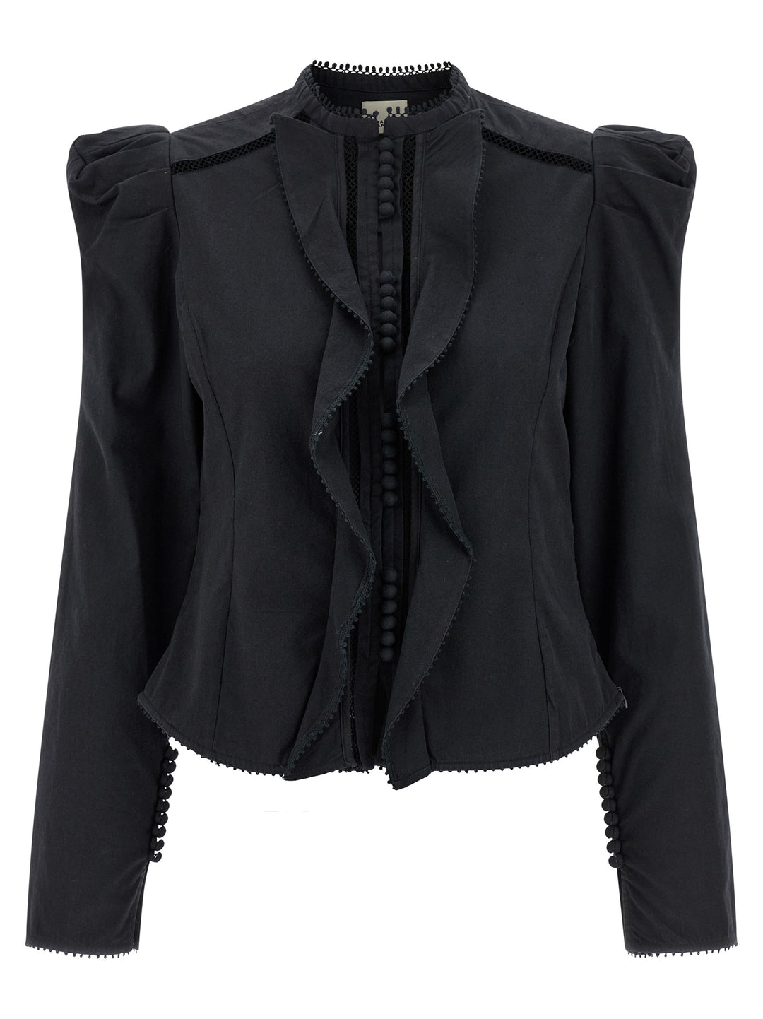 Isabel Marant Calina Shirt and Blouse - Black | 44baa14343570c99b34c739db8540d7a367e279c