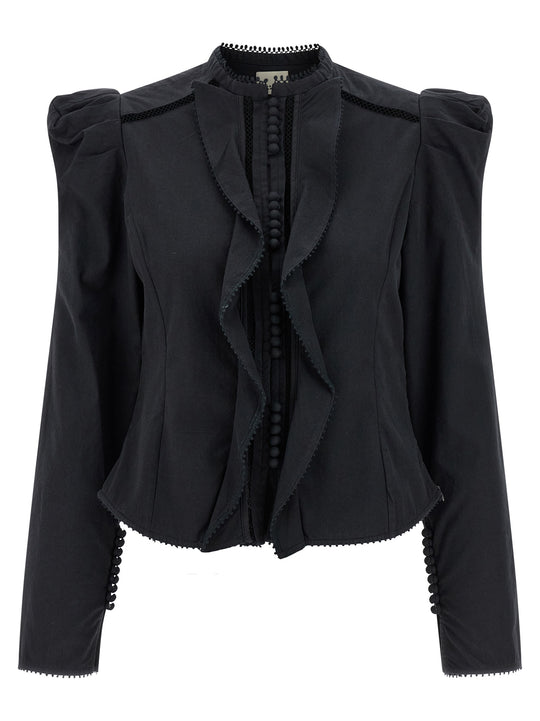 Calina Shirt And Blouse Black