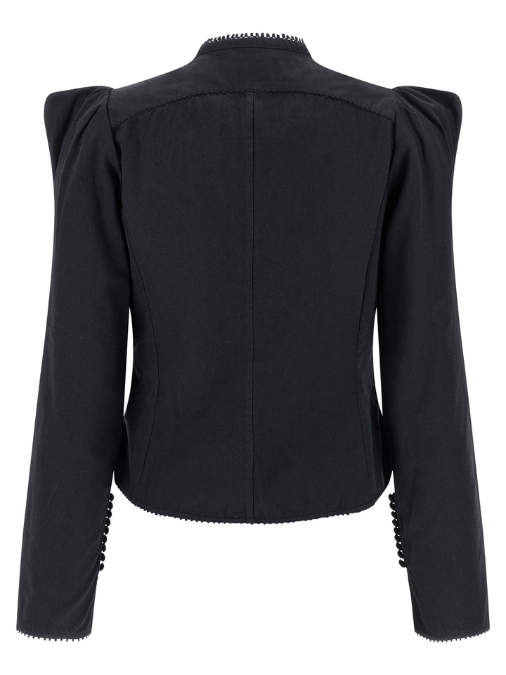 Isabel Marant Calina Shirt and Blouse - Black | 77509c97180a8a37002d32117bcafa05ee8134ee