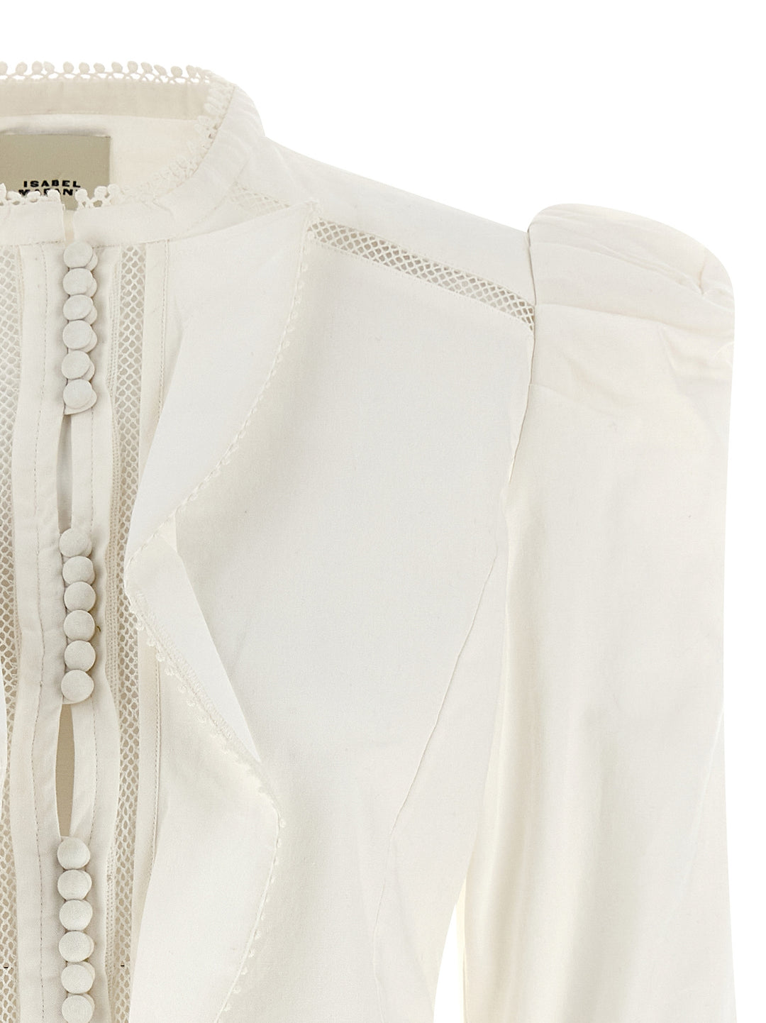 Isabel Marant Calina Shirt and Blouse - White | a46a5cdd8fb7722eb3e28a2134faf36face07c8e