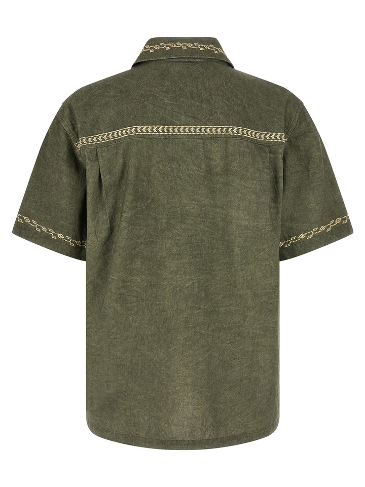 Marant Zekim Shirt and Blouse - Green | 2157e25935865e8a7c03ce69201c1efbe609f4a8