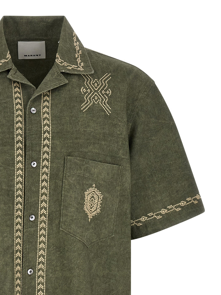 Marant Zekim Shirt and Blouse - Green | 23f5ea3eb49f0cea2376f2d122d7fdc065477e45