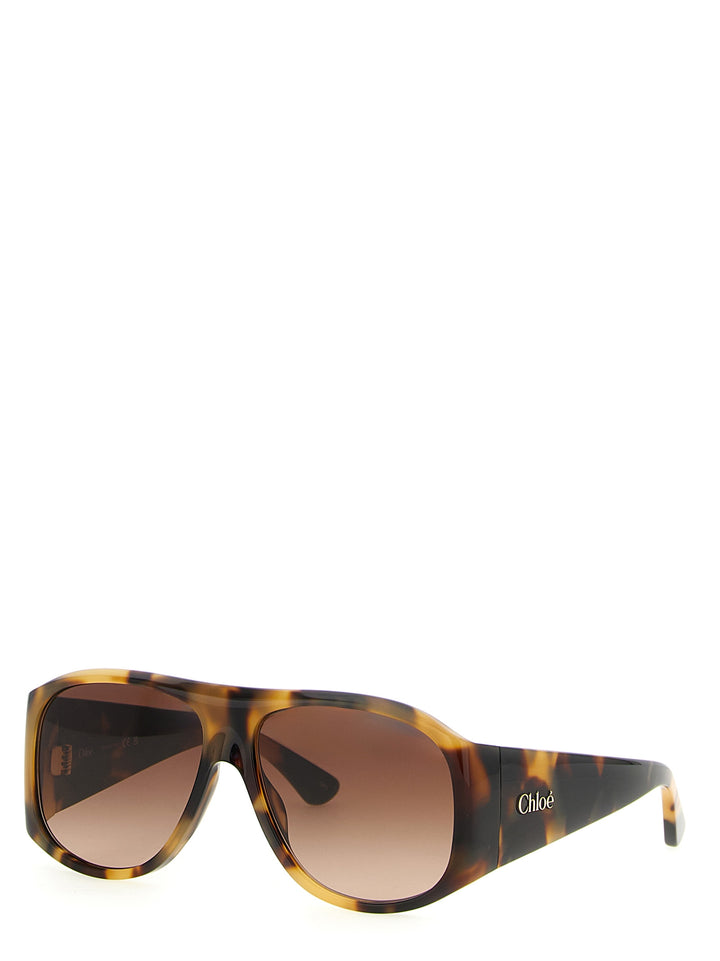 Chloé 60 Sunglasses - Brown | 3fba296260347103fe18be36778432b571223614