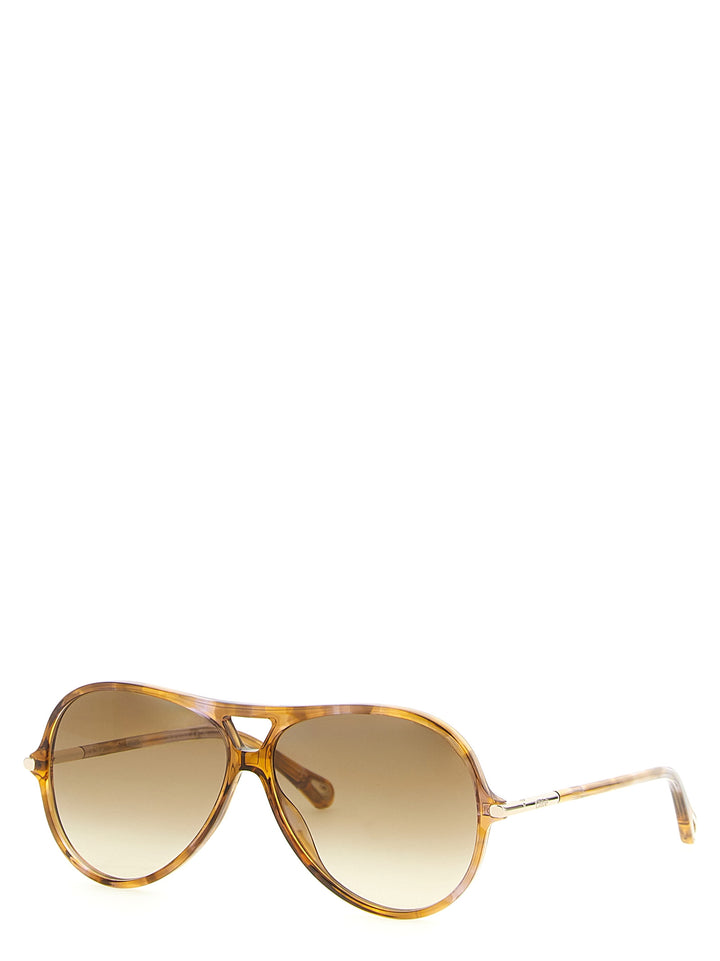 Chloé 59 Sunglasses - Yellow | 74e3f926b5434b7b983600b688408e443bb9d1df