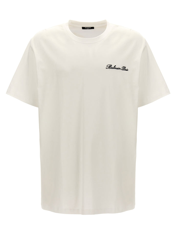 Balmain Signature T-Shirt White