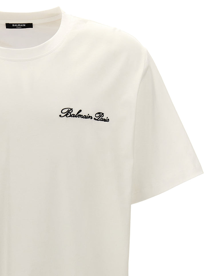 Balmain Signature T-Shirt White