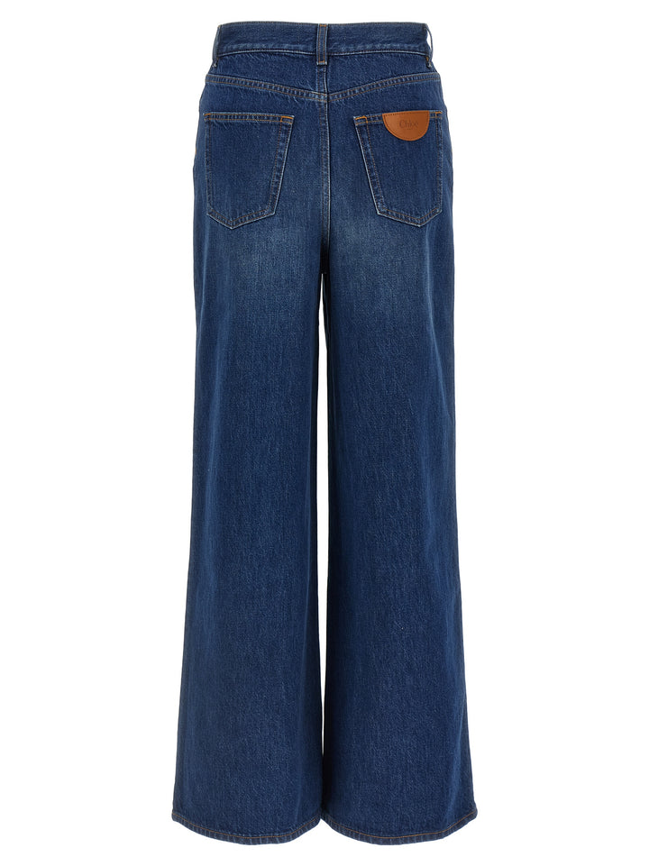 Chloé High Waist Jeans - Blue | acc9702f2b84a9432c1fbceb54b29007ecdc006c