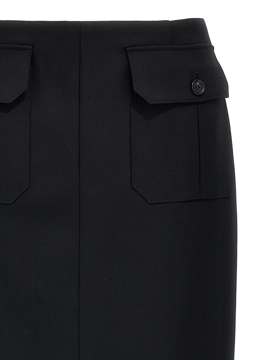 Pocket Skirt Skirts Black