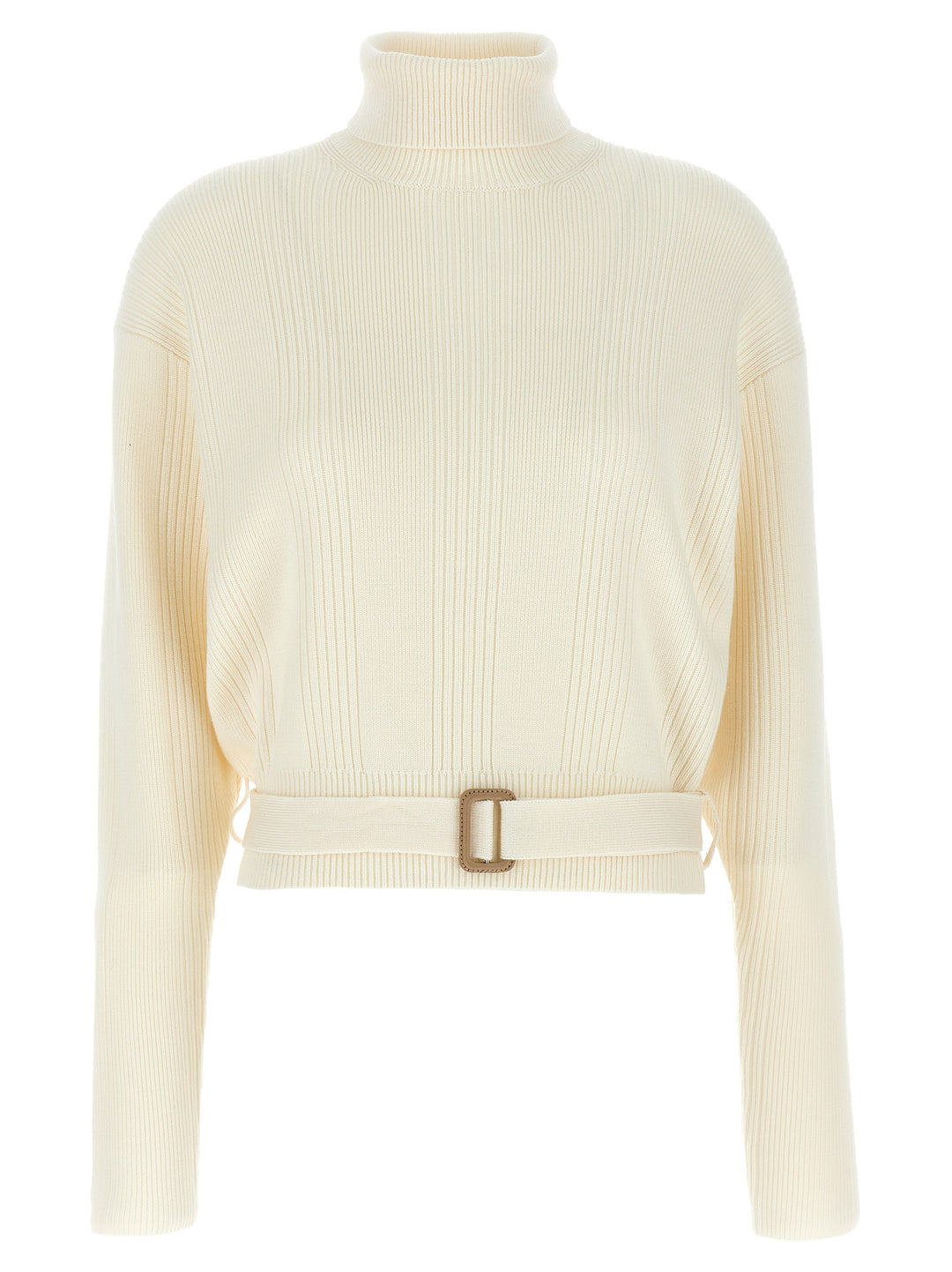 Belt Sweater Sweater, Cardigans White