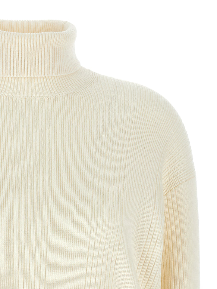 Belt Sweater Sweater, Cardigans White