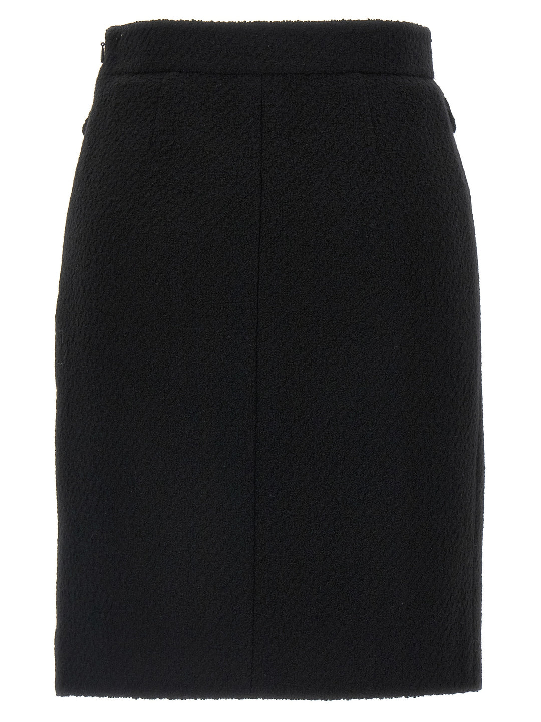 Chloé Bouclé Wool Skirt Skirts - Black | 376f44a5f4fe247d04470caebfa1fa14f55946e6