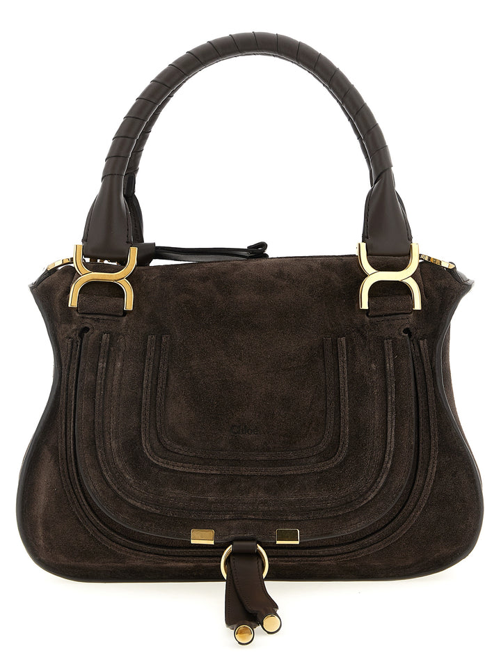 Chloé Marcie Hand Bags - Brown | 81f7e74ab27ecd540fe3681c6c46f64a822d7514