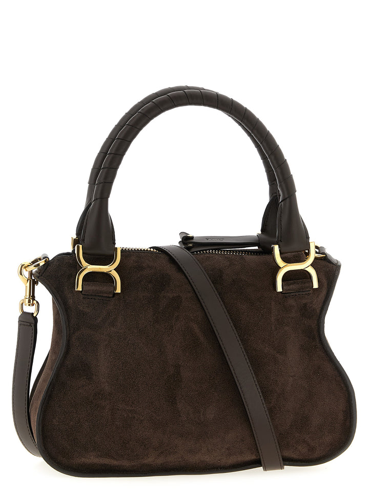 Chloé Marcie Hand Bags - Brown | ddc0272656085ea9b2a2f60f9116c1e23c3e68b7