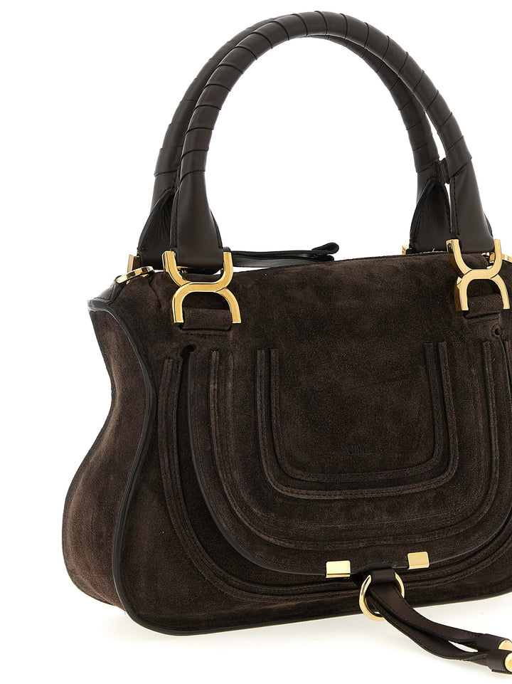 Chloé Marcie Hand Bags - Brown | d4ea7fd882d2abbe7263932379d46764faa9f077