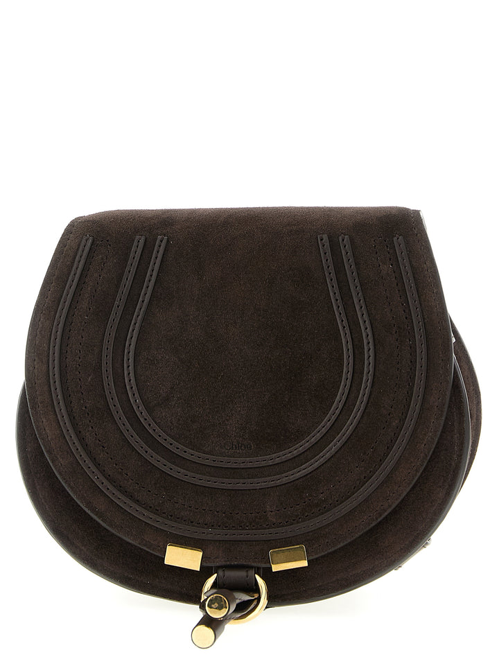 Chloé Marcie Crossbody Bags - Brown | 07fe33048626b3522b5f3fca9cd88efea7728f67