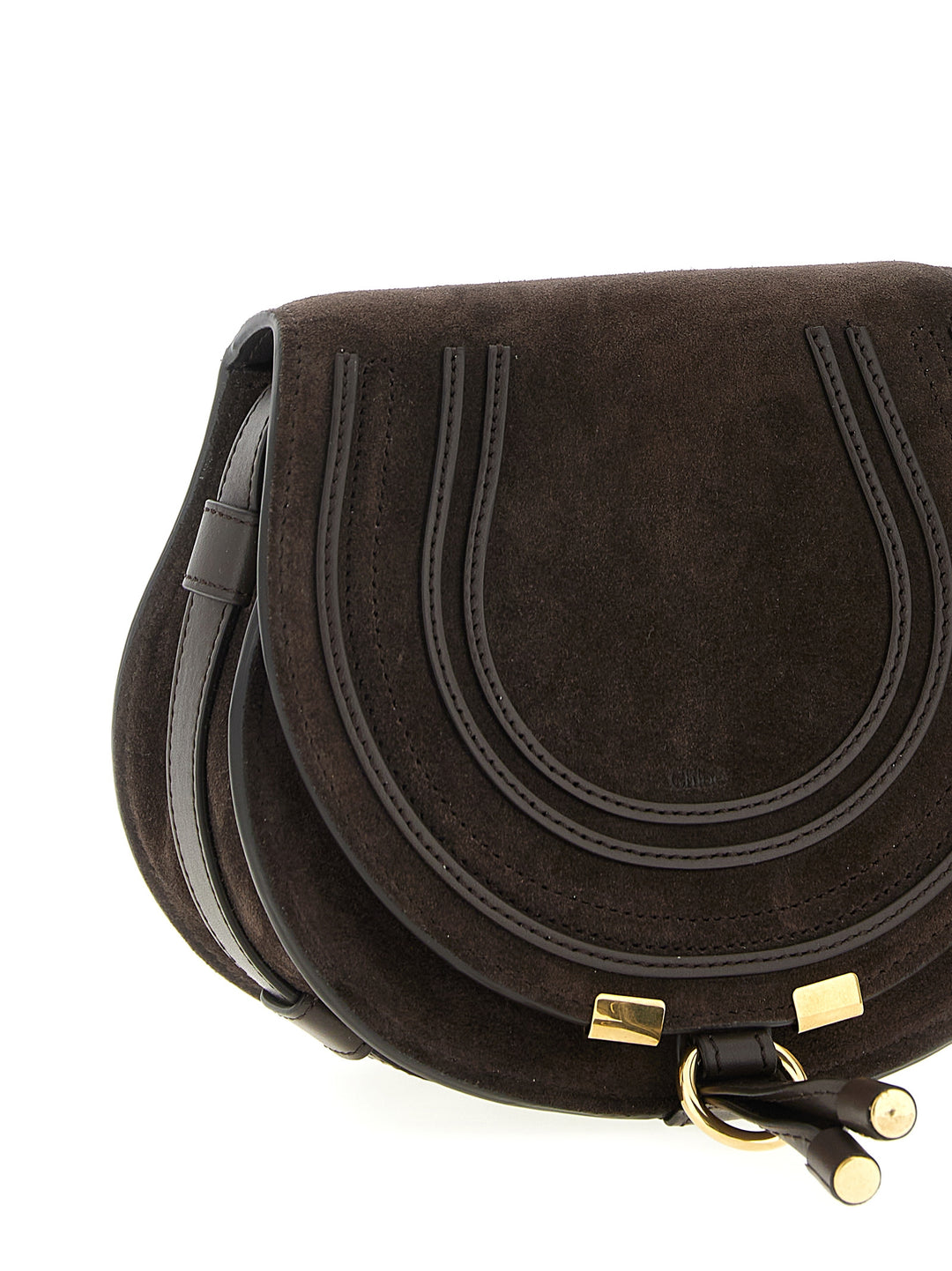 Chloé Marcie Crossbody Bags - Brown | d769bef9623d38294f2cd8fd47575c5032909840