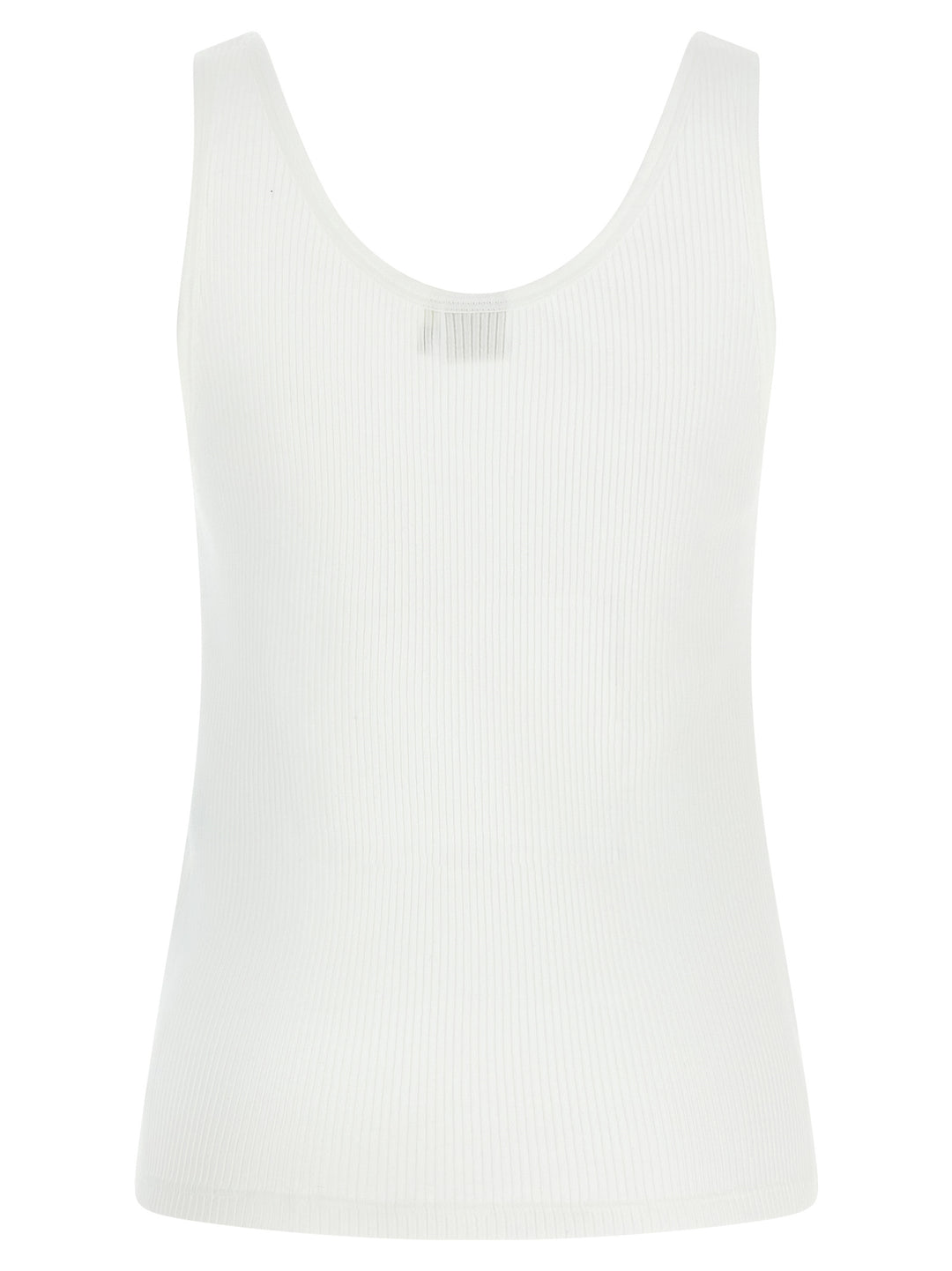 Chloé Logo Embroidery Top Tops - White | f6d66c12f3cfa93dde977c094de28c95002d86c4