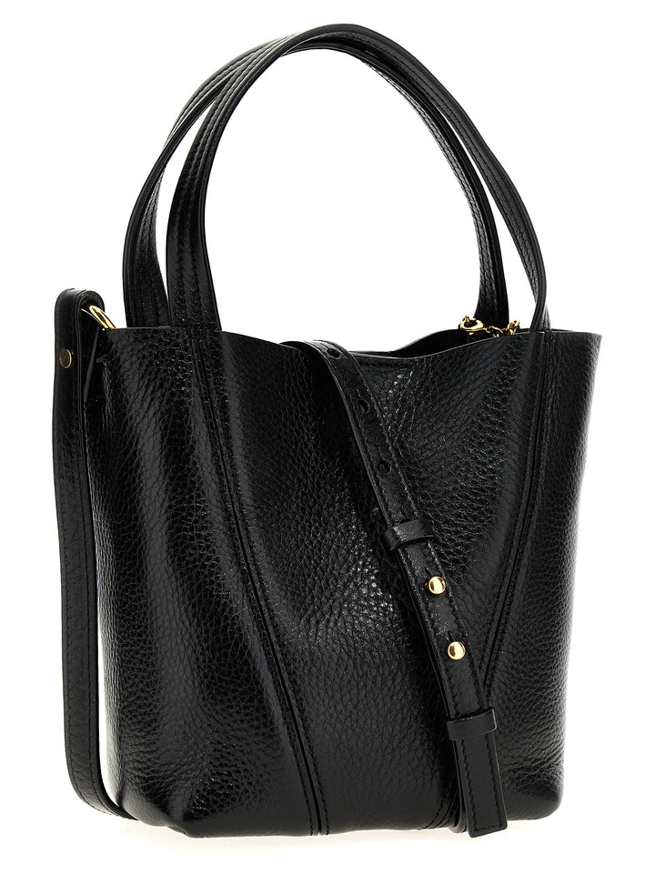 Chloé Spin Hand Bags Black