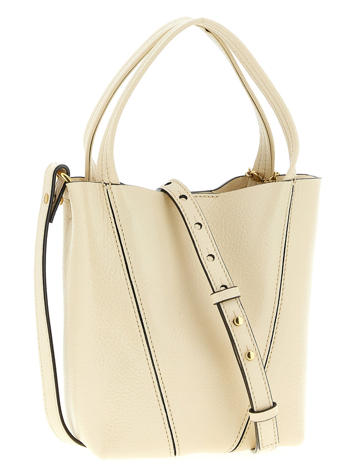 Chloé Chloé Spin Crossbody Bags - Beige | f989e76518971e3d33a471a186712c937c3d4db0