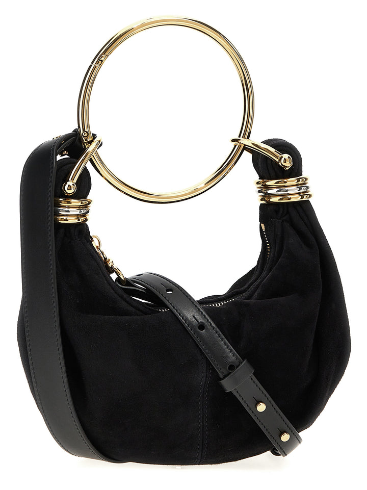 Chloé Bracelet Hobo Mini Hand Bags - Black | be7034e0d33b8edd4f5d758f7b8c9668f92b58fa