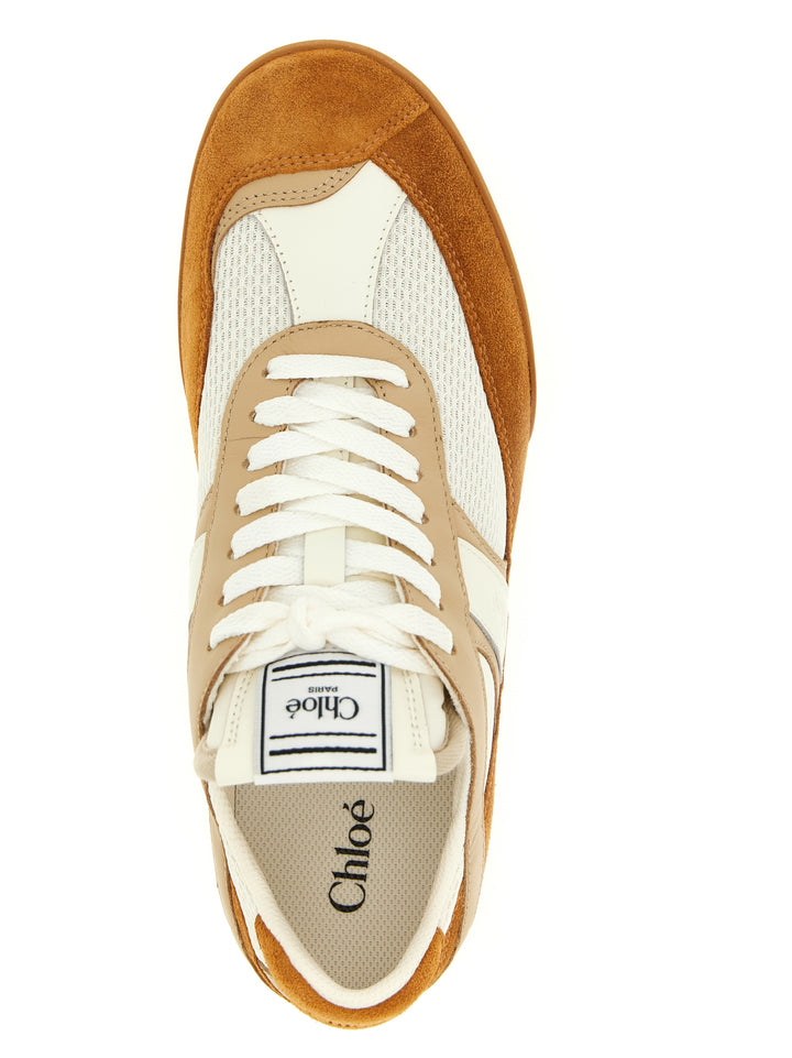 Chloé Kick Sneakers - Beige | d6b116bb447a4b8b80a6766da866956b90619ba1
