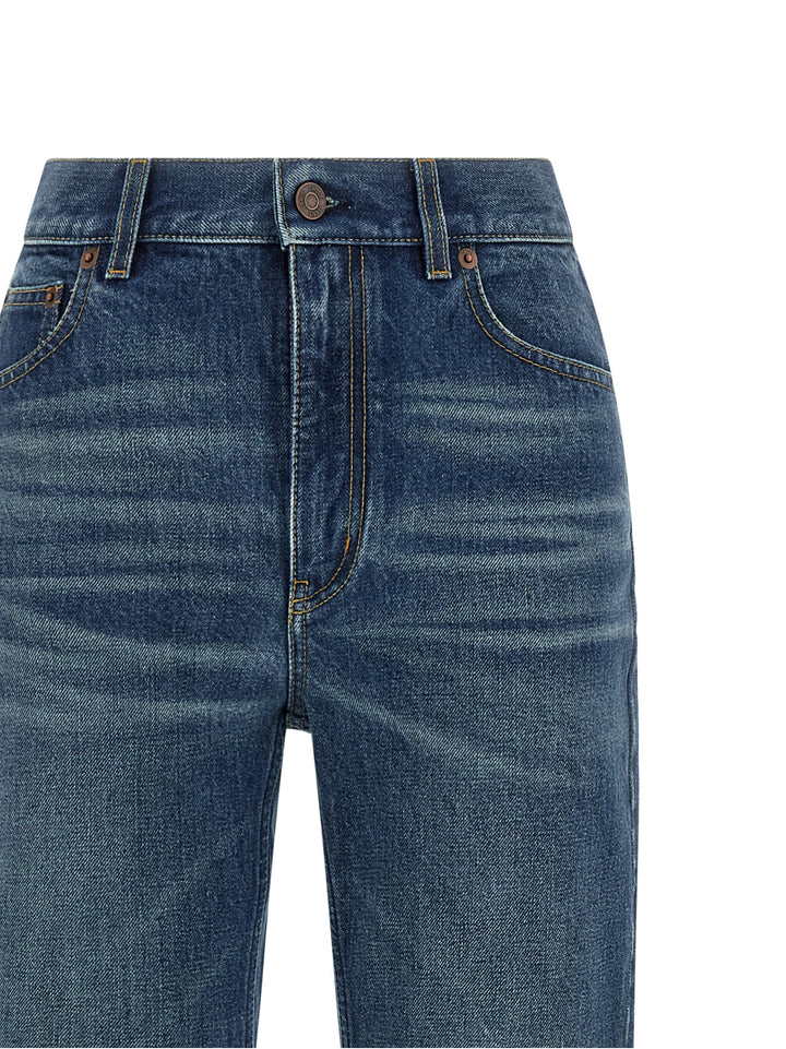 Chloé Palazzo Jeans - Blue | d655e85f4fa2849abcdd3ea4e94e30cb7bfca1cc