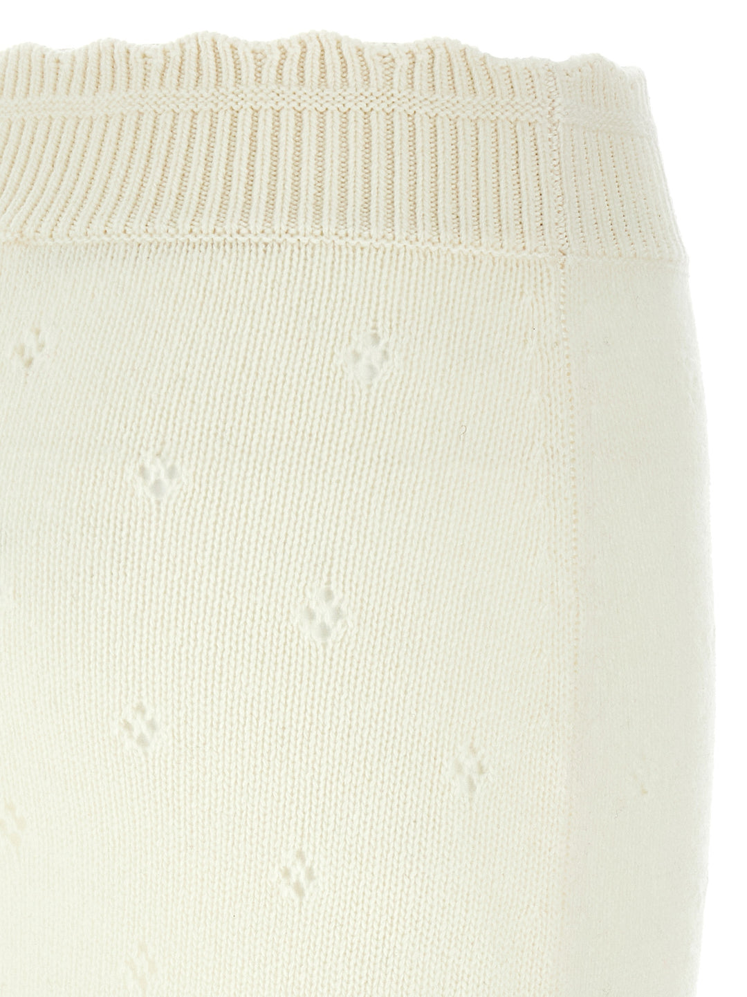 Chloé Jacquard Logo Skirt Skirts - White | 7fa5cfc4605b7620427105b94bff0976514317b2