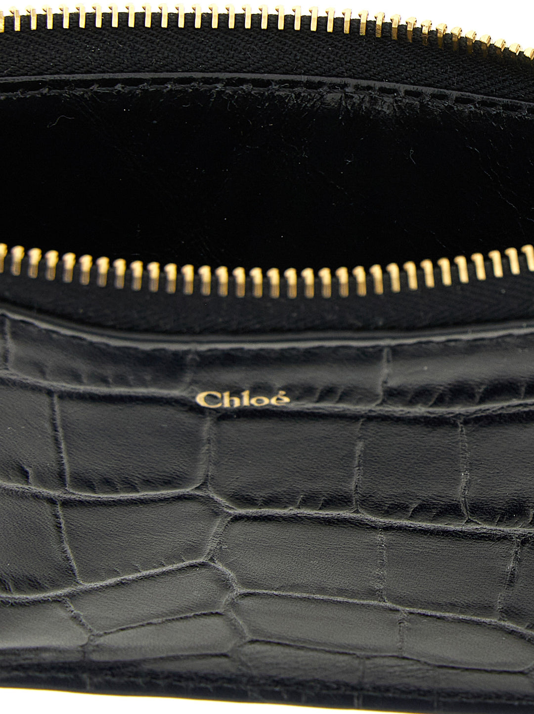 Chloé Alphabet Wallets and Card Holders - Black | 69e58799ddb270998030c8bdabf8b906a4d211d7