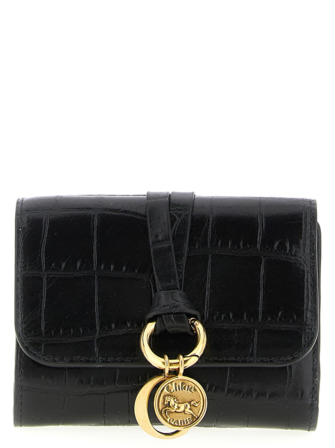 Chloé Alphabet Wallets and Card Holders - Black | 0c6758eb02cf6687be6e261224c23edf99182d46