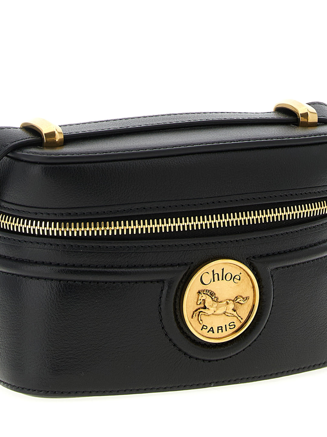 Chloé Horse Medal Crossbody Bags - Black | cafe591628ec9284d82712605b1947083cb234bc