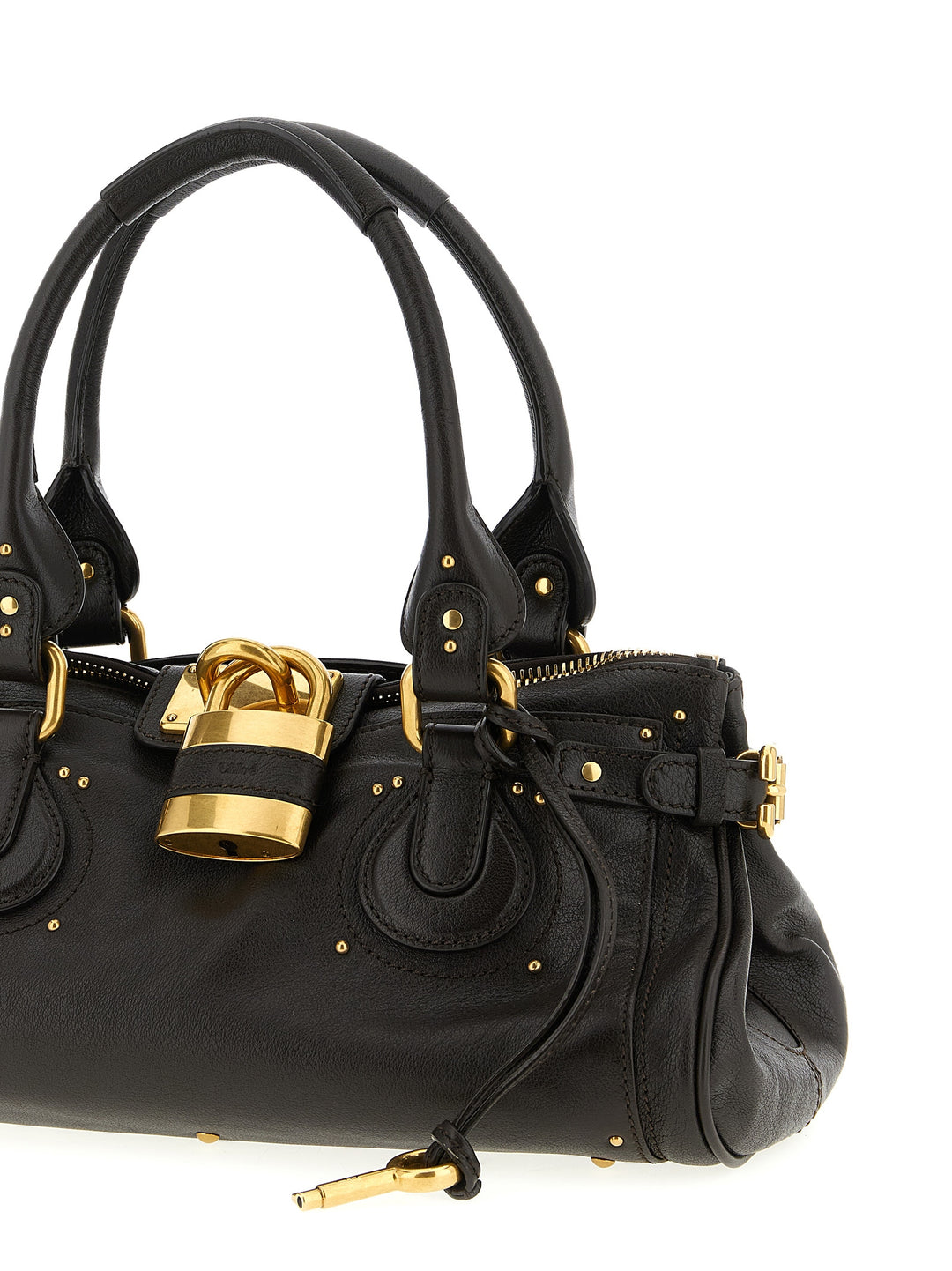 Chloé Paddington Shoulder Bags - Brown | e2ee06bb739dacb0c1b70caf6e0faaaee29172ec