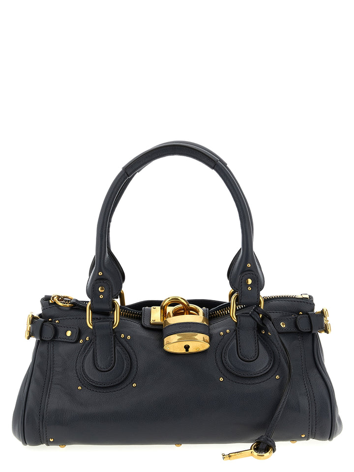 Chloé Paddington Shoulder Bags - Blue | 6a6eb54194fbb83a3f6da644e0a0f024098b76be