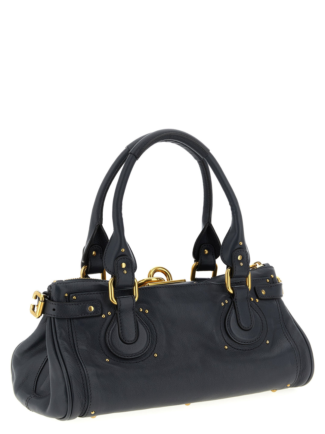 Chloé Paddington Shoulder Bags - Blue | b595214b2aae869b8c6c0976bf3e983bfd202971