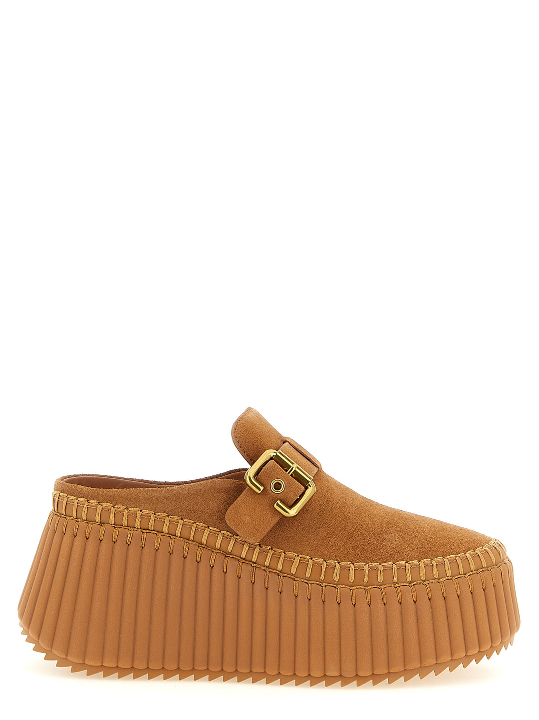 Chloé Nama Wedges - Beige | 64f5f6cc0672356bbcead6290ac9700e17770adf