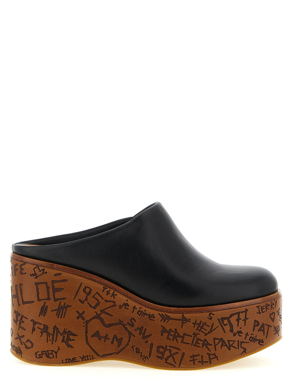 Maxime Wedges Black