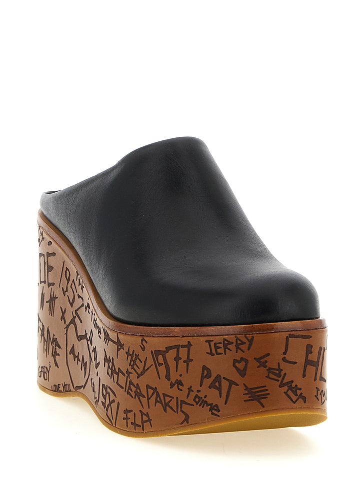 Chloé Maxime Wedges - Black | da0b90c2a94185f550e39358c6c739977d3e123c